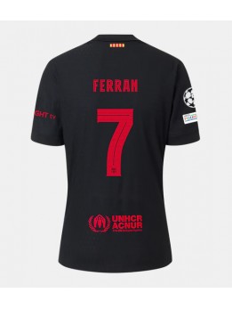 Barcelona Ferran Torres #7 Auswärtstrikot 2024-25 Kurzarm